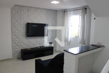 Sala de apartamento para alugar com 2 quartos, 78m² em Centro, São Vicente