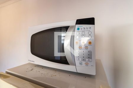 Cozinha de kitnet/studio para alugar com 1 quarto, 22m² em Arruamento Fain José Feres, Campinas