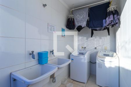 Área comum - Lavanderia de kitnet/studio para alugar com 1 quarto, 22m² em Arruamento Fain José Feres, Campinas