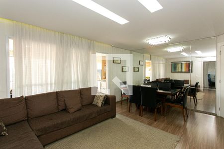 Sala de apartamento à venda com 3 quartos, 125m² em Chácara Califórnia, São Paulo