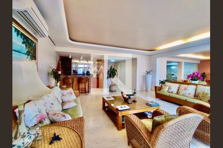 Sala  de apartamento à venda com 4 quartos, 420m² em Botafogo, Rio de Janeiro