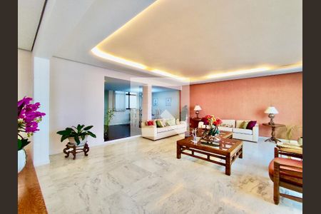 Sala de apartamento à venda com 4 quartos, 420m² em Botafogo, Rio de Janeiro