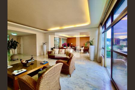 Sala de apartamento à venda com 4 quartos, 420m² em Botafogo, Rio de Janeiro
