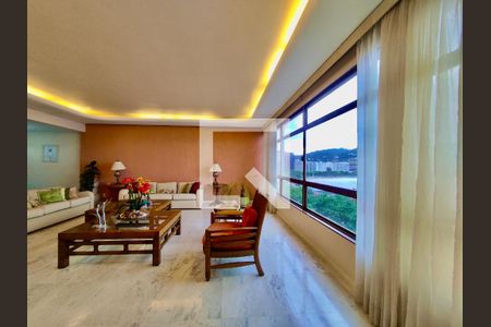 Sala de apartamento à venda com 4 quartos, 420m² em Botafogo, Rio de Janeiro