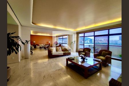 Sala de apartamento à venda com 4 quartos, 420m² em Botafogo, Rio de Janeiro