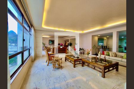 Sala de apartamento à venda com 4 quartos, 420m² em Botafogo, Rio de Janeiro
