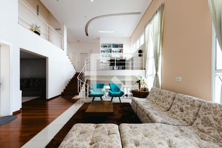 Sala de casa de condomínio à venda com 4 quartos, 399m² em Medeiros, Jundiaí