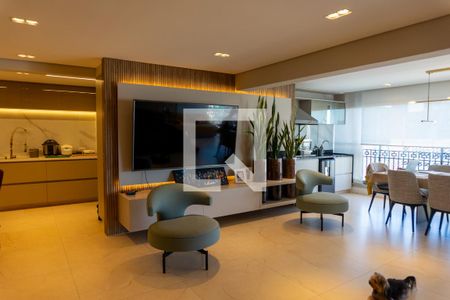 sala de apartamento à venda com 3 quartos, 137m² em Santo Amaro, São Paulo