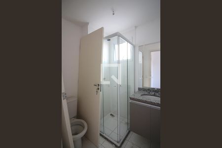 Banheiro do Quarto 1 - Suíte de apartamento para alugar com 3 quartos, 84m² em Rudge Ramos, São Bernardo do Campo
