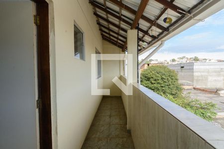 Varanda e Área de Serviços de casa à venda com 2 quartos, 42m² em Fonte Grande, Contagem