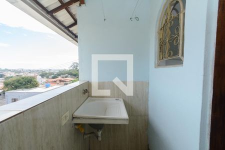Varanda e Área de Serviços de casa à venda com 2 quartos, 42m² em Fonte Grande, Contagem