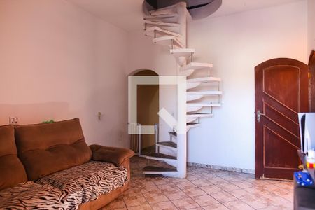 Sala de casa à venda com 3 quartos, 244m² em Parque João Ramalho, Santo André