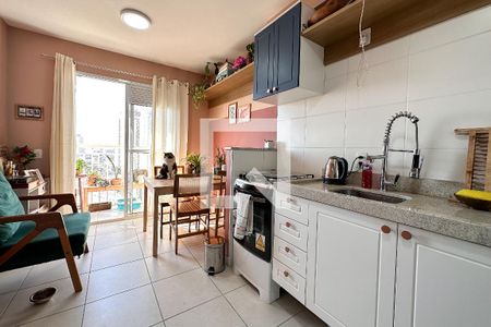 Sala  de apartamento à venda com 2 quartos, 43m² em Bom Retiro, São Paulo