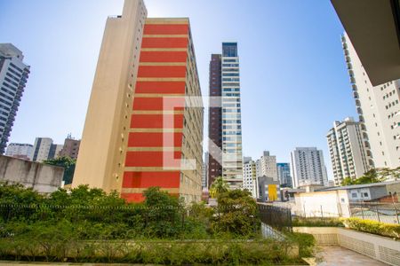 Sala- vista panorâmica do terraço de apartamento para alugar com 2 quartos, 58m² em Indianópolis, São Paulo