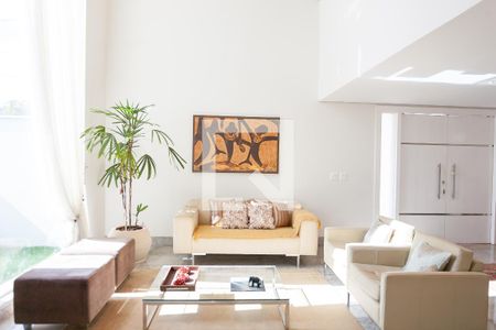 sala de visita de casa de condomínio à venda com 4 quartos, 520m² em Alphaville Nova Lima, Nova Lima