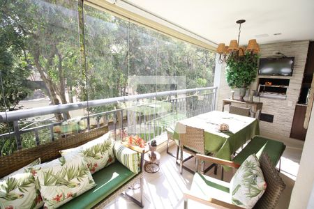 Varanda gourmet de apartamento à venda com 3 quartos, 170m² em Ipiranga, São Paulo