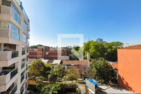 Vista da Varanda de apartamento para alugar com 1 quarto, 47m² em Pinheiros, São Paulo