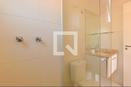 Apartamento para alugar com 47m², 1 quarto e 2 vagasBanheiro da Suíte