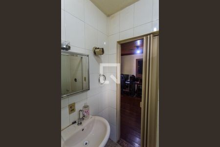 Banheiro da Suíte de apartamento à venda com 3 quartos, 115m² em Sagrada Família, Belo Horizonte