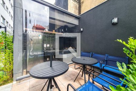 Apartamento à venda com 28m², 1 quarto e sem vagaChurrasqueira