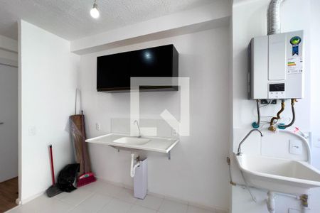 Apartamento para alugar com 36m², 1 quarto e sem vaga Apartamento para alugar com 36m², 1 quarto e sem vagaCozinha e área de serviço