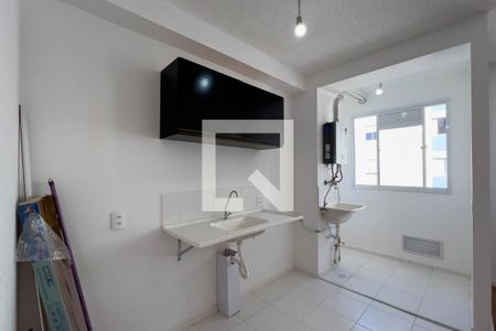 Apartamento para alugar com 36m², 1 quarto e sem vaga Apartamento para alugar com 36m², 1 quarto e sem vagaCozinha e área de serviço