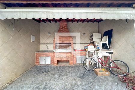 Área comum - Churrasqueira de apartamento para alugar com 1 quarto, 50m² em Jardim Ana Maria, Guarujá
