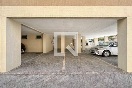 Área comum - Garagem de apartamento para alugar com 1 quarto, 50m² em Jardim Ana Maria, Guarujá