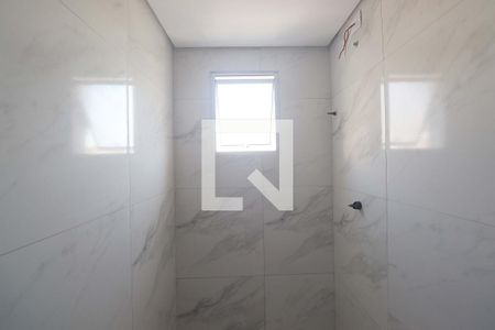 Banheiro do Quarto 1 - Suíte de apartamento à venda com 3 quartos, 114m² em Jardim Utinga, Santo André