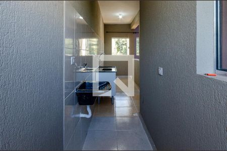 Cozinha de casa para alugar com 1 quarto, 43m² em Vila America, São Paulo