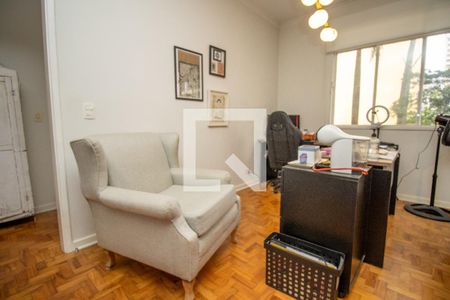 Sala, ambiente home office  de apartamento para alugar com 4 quartos, 138m² em Itaim Bibi, São Paulo