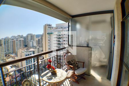 Varanda da Sala de apartamento à venda com 3 quartos, 150m² em Icaraí, Niterói