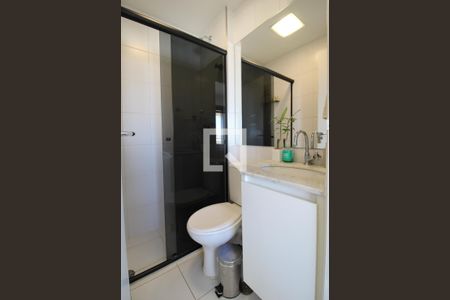 Apartamento à venda com 63m², 2 quartos e 1 vagaBanheiro social 