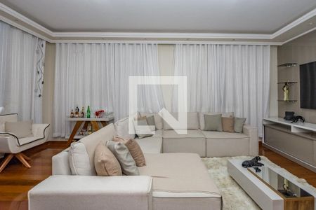 Sala de casa à venda com 6 quartos, 450m² em Havaí, Belo Horizonte