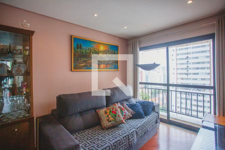 Sala de Estar de apartamento à venda com 2 quartos, 63m² em Saúde, São Paulo