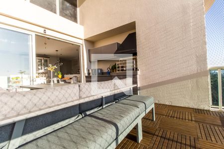 Varanda gourmet de apartamento para alugar com 4 quartos, 200m² em Tamboré, Santana de Parnaíba