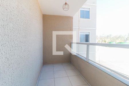 Varanda da Sala de apartamento para alugar com 2 quartos, 40m² em Vila São Paulo, Mogi das Cruzes