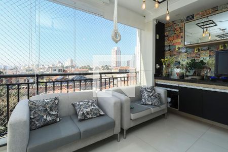 Varanda gourmet de apartamento para alugar com 2 quartos, 107m² em Cambuci, São Paulo