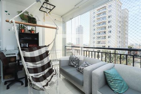 Varanda gourmet de apartamento para alugar com 2 quartos, 107m² em Cambuci, São Paulo