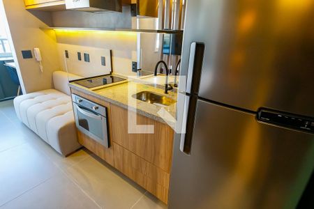 Cozinha - Armários de kitnet/studio à venda com 1 quarto, 25m² em Vila Andrade, São Paulo