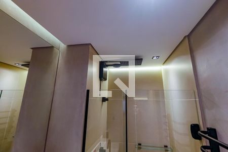 Banheiro da Suíte de kitnet/studio à venda com 1 quarto, 25m² em Vila Andrade, São Paulo