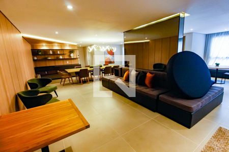 Área comum - Salão de festas de kitnet/studio à venda com 1 quarto, 25m² em Vila Andrade, São Paulo