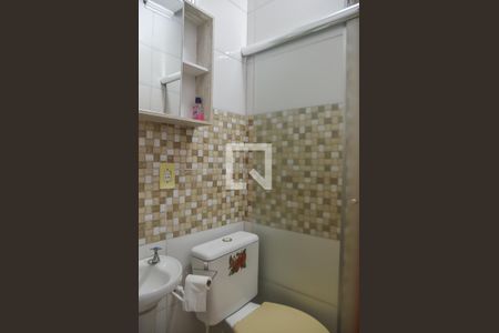 Casa de condomínio para alugar com 69m², 2 quartos e 1 vagaBanheiro
