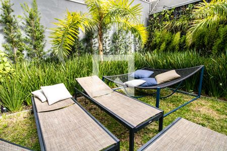 Studio para alugar com 27m², 1 quarto e sem vagaÁrea comum - jardim e espreguiçadeiras