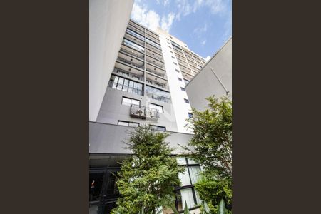 Studio para alugar com 27m², 1 quarto e sem vagaFachada interna