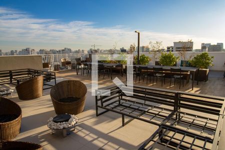 Studio à venda com 27m², 1 quarto e sem vagaÁrea comum - cobertura