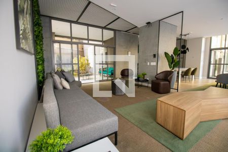 Studio à venda com 27m², 1 quarto e sem vagaÁrea comum - salão de festas