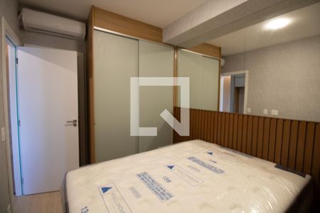 Quarto - detalhe armários de kitnet/studio à venda com 1 quarto, 27m² em Vila Nova Conceição, São Paulo