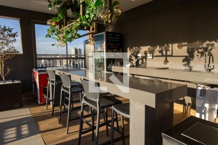 Studio à venda com 27m², 1 quarto e sem vagaÁrea comum - bar