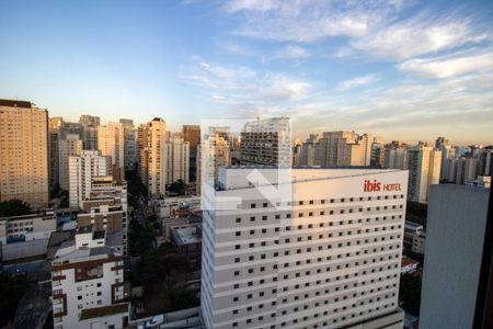 Quarto - Vista de kitnet/studio à venda com 1 quarto, 27m² em Vila Nova Conceição, São Paulo